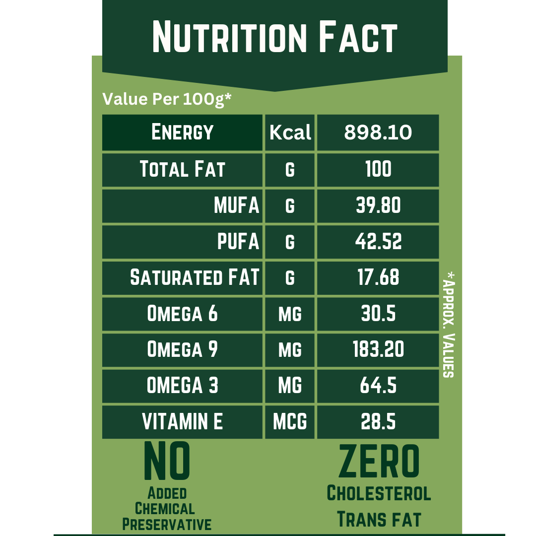 Cold Wood Pressed Sesame Oil