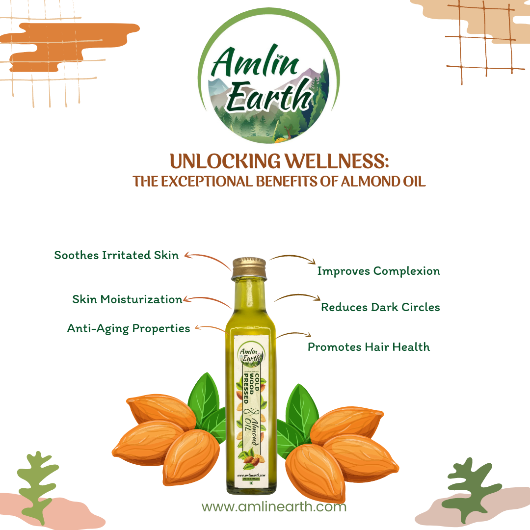 Cold Wood Pressed Almond Oil